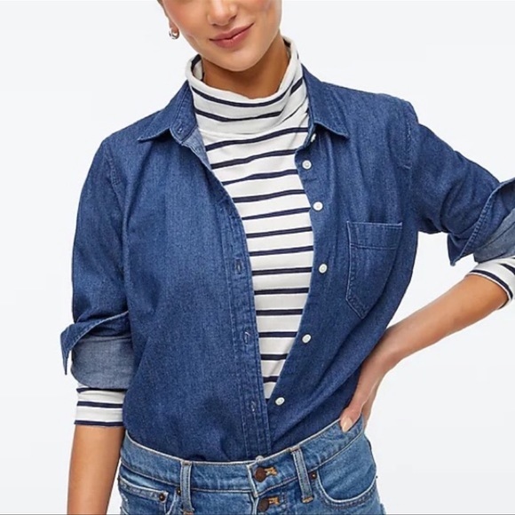 J Crew tissue turtleneck - Picture 5 of 6